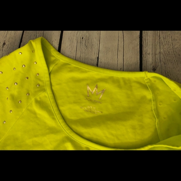 NWT Nicki Minaj neon crop top - XL - Picture 6 of 6